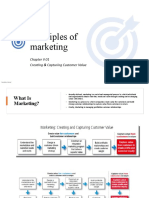 Principles of Marketing: Chapter # 01 Creating & Capturing Customer Value