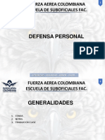 Defensa Personal Generalidades