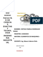 Rodamientos: clasificación, partes y materiales