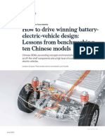 How To Drive Winning Battery-Electric-Vehicle Design: Lessons From Benchmarking Ten Chinese Models