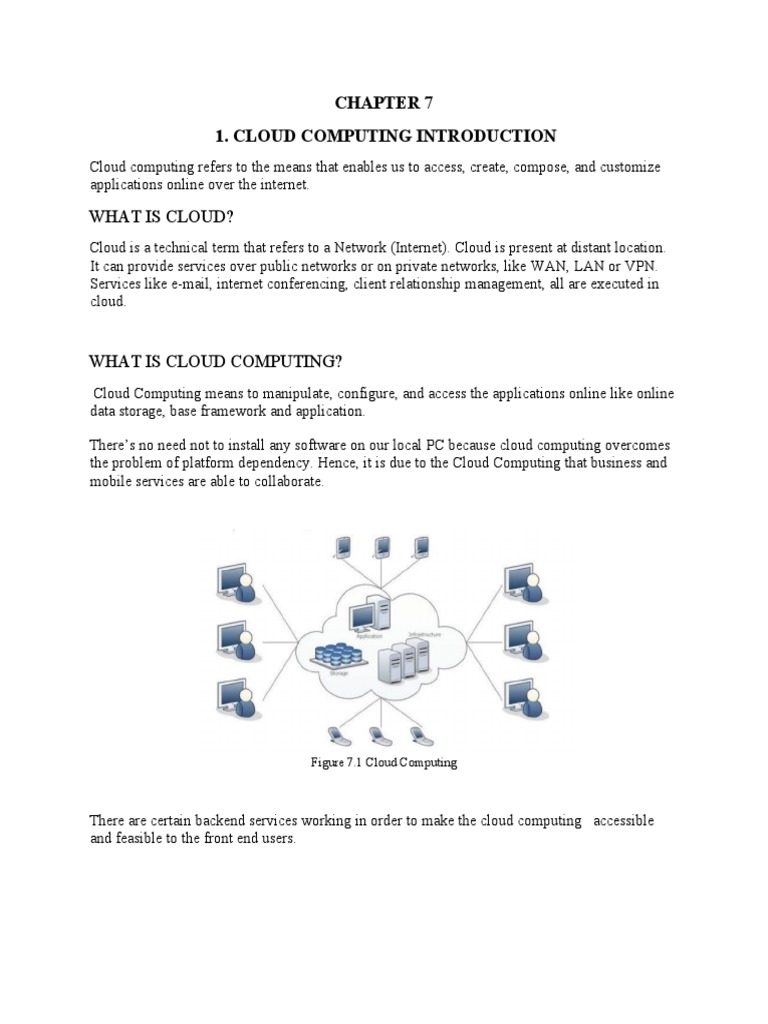 Cloud Computing's Role in IoT | PDF | Cloud Computing | Internet Of Things