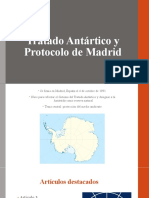 Tratado Antártico y Protocolo de Madrid