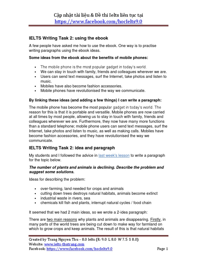 IELTS Writing Task 2 Guide | PDF | Career & Growth