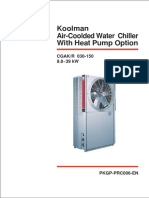 Koolman Air-CooldedWater Chiller With Heat Pump Option