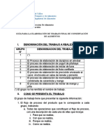 Guia y Esquema para Trabajo Final de Conservación de Alimentos 2020 A