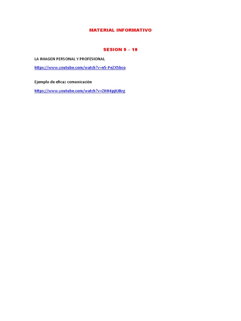 Material Informativo | PDF