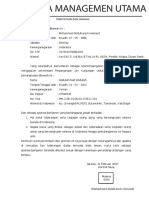 Format Surat Pernyataan Dan Jaminan Sponsor