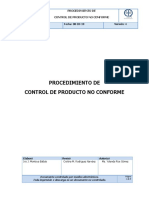 SNC-PR-01 Control de Producto No Conforme v4 PDF