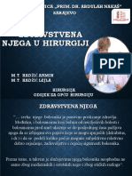 Zdravstvena Njega U Hirurgiji Final PDF