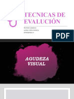 Tecnicas de Evalución