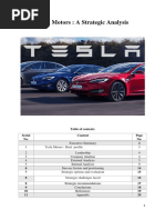 Tesla Motors: A Strategic Analysis