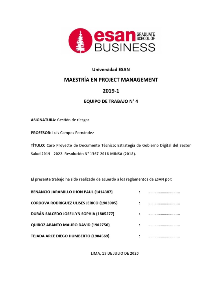Estrategia de Gobierno Digital en Salud | PDF | Sustentabilidad ...