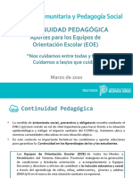CONTINUIDAD PEDAGÓGICA-Aportes para el EOE. PDF