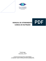 Manual de Atendimento - Clínica Nutrição PDF