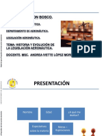 Tema 1 Historia y Evolución de La Legislación Aeronáutica