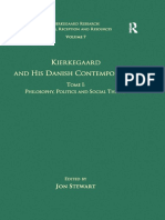 Kierkegaard and His Danish Contemporaries Tome I Philosophy Politics and Social Theory