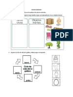 Evaluacion Ciencias Naturales