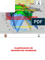 Teoria 6. Clasificacion de Yacimientos Minerales