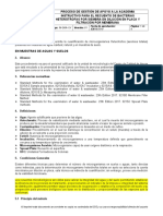 In-Gaa-Xx Instructivo para Recuento de Bacterias Heterótrofas Por Siembra en Dilución en Placa y Filtración