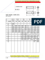 Socket Set Screws, Stainless Steel: Maryland Metrics