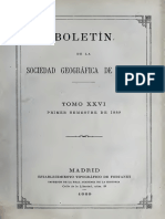 Boletin - Sociedad - Geografica - Madrid - 1889