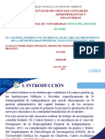 El control interno y su incidencia en el presupuesto municipal