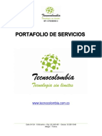 Portafolio de Servicios Tecnocolombia