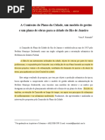 Vera Rezende_A Comissão do Plano da Cidade