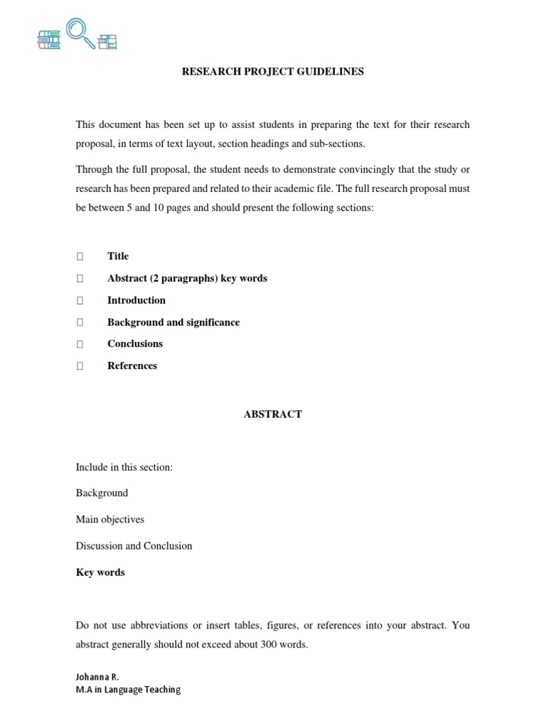 Research Project Guidelines Pdf Essays Semiotics