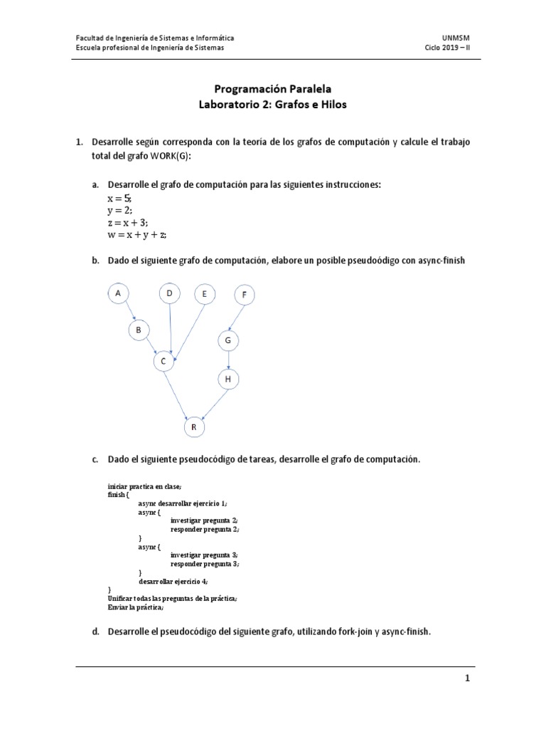Laboratorio de Programación Paralela en JAVA | PDF | Programación de ...