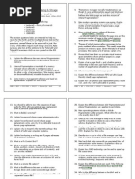 Revision Questions - 4 of 4: Operating Systems: Scheduling & Storage