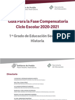 Guía para la recuperación de aprendizajes