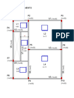 Pré-Dimensionamento: (14x30) (14x30) (14x30) (14x40)