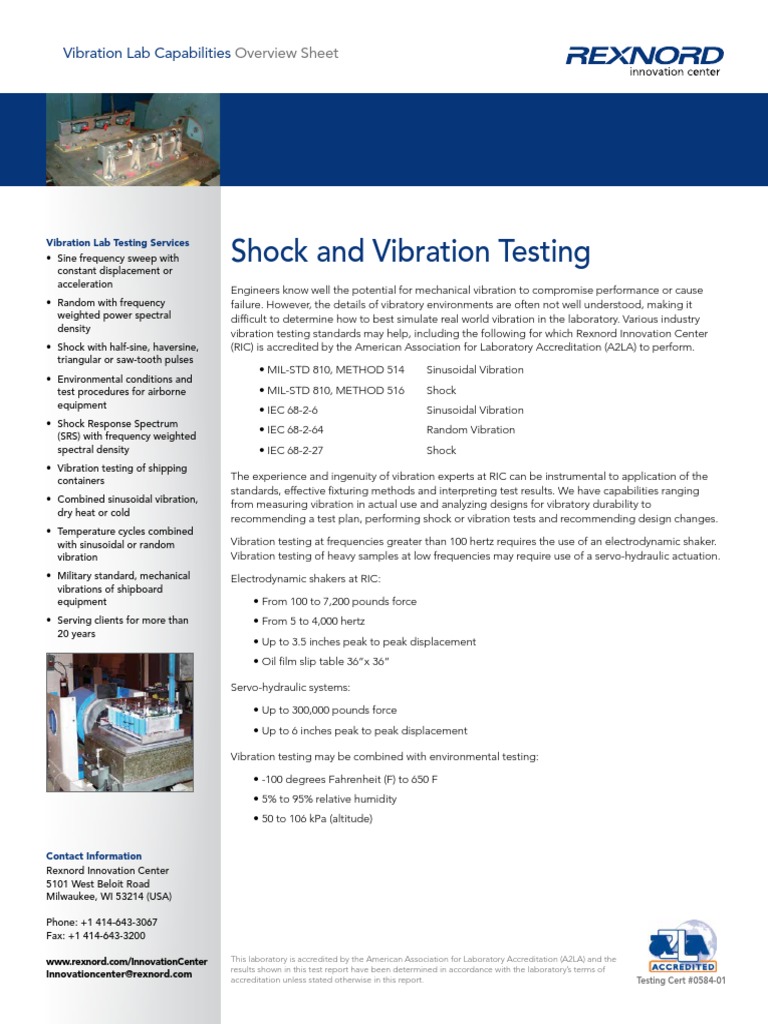 Shock And Vibration Testing Pdf – LALECU
