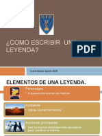 Escritura Leyenda