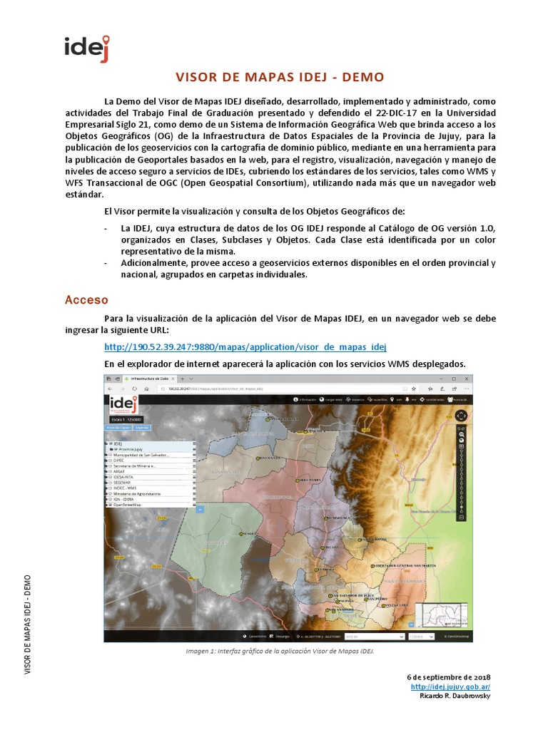 Visores De Mapas : GeoPortal-IGN – HTITLI