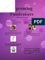 Upcoming Fundraisers: Venue: N.A.M.S Lawns
