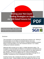 Making Your Yen Count - Trading Strategies On Japan Via SGX-listed Futures Contracts