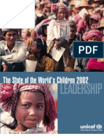 UNICEF: The State of the World's Children 2002