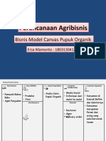 Bisnis Model Canvas Pupuk Organik Ersa Mamonto 18031304117