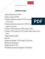 Formación del Balance de una empresa: Masas Patrimoniales