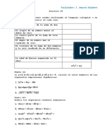 Práctica IV de Matemática Básica.