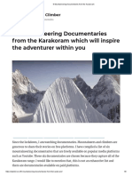 6 Mountaineering Documentaries From The Karakoram