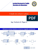 Estado de Esfuerzo Plano 2018