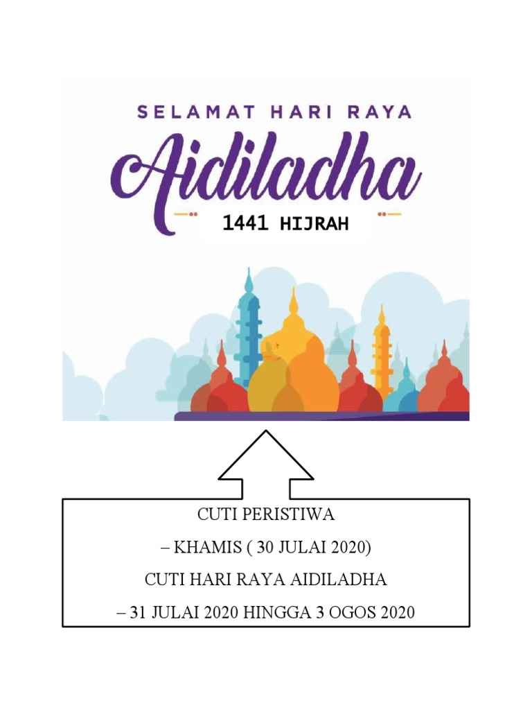 Cuti Raya Haji PDF