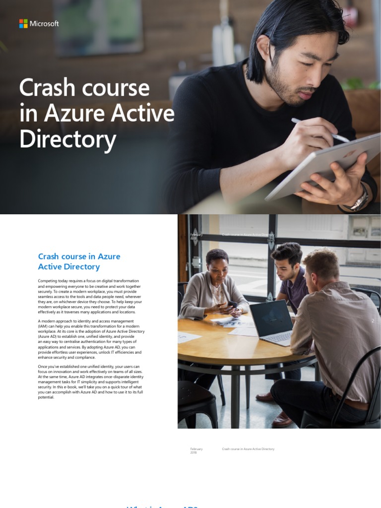 Crash Course in Azure Active Directory | PDF | Active Directory | Cloud ...