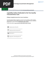 Unilateral Tolerance Capability Indices | PDF | Normal Distribution ...