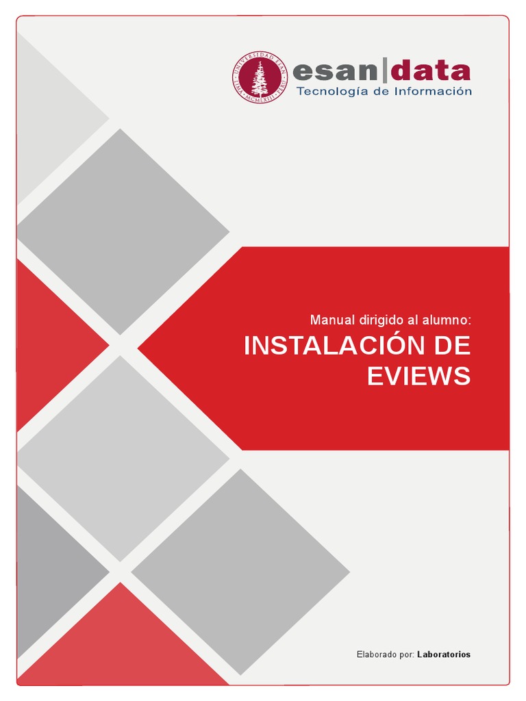 Guía de Instalación de Eviews 12 | PDF | Informática | Software
