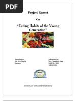 Download EATING HABITS PROJECT by charanleen SN47185888 doc pdf