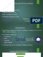 Six Key Elements of Faysal Bank